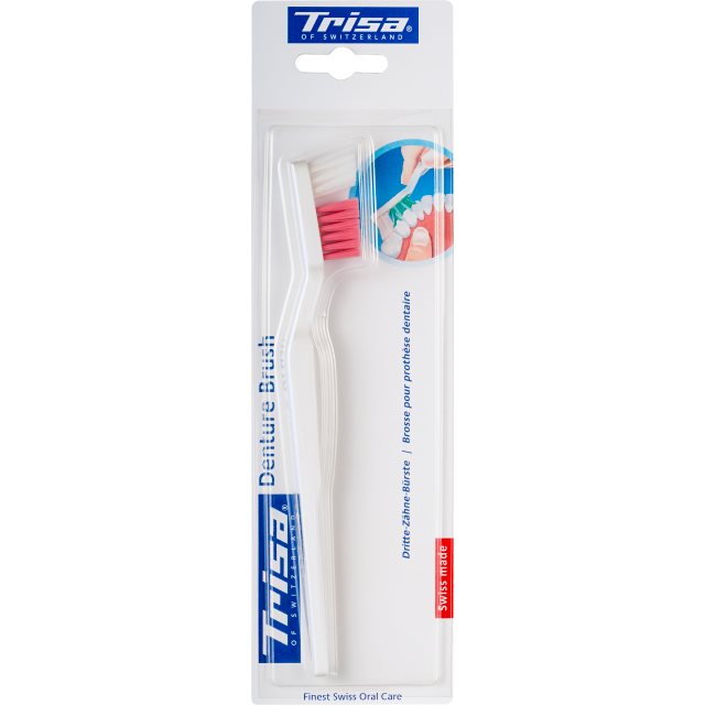 TRISA Prothesenbürste<br>1 Stück, doppelt