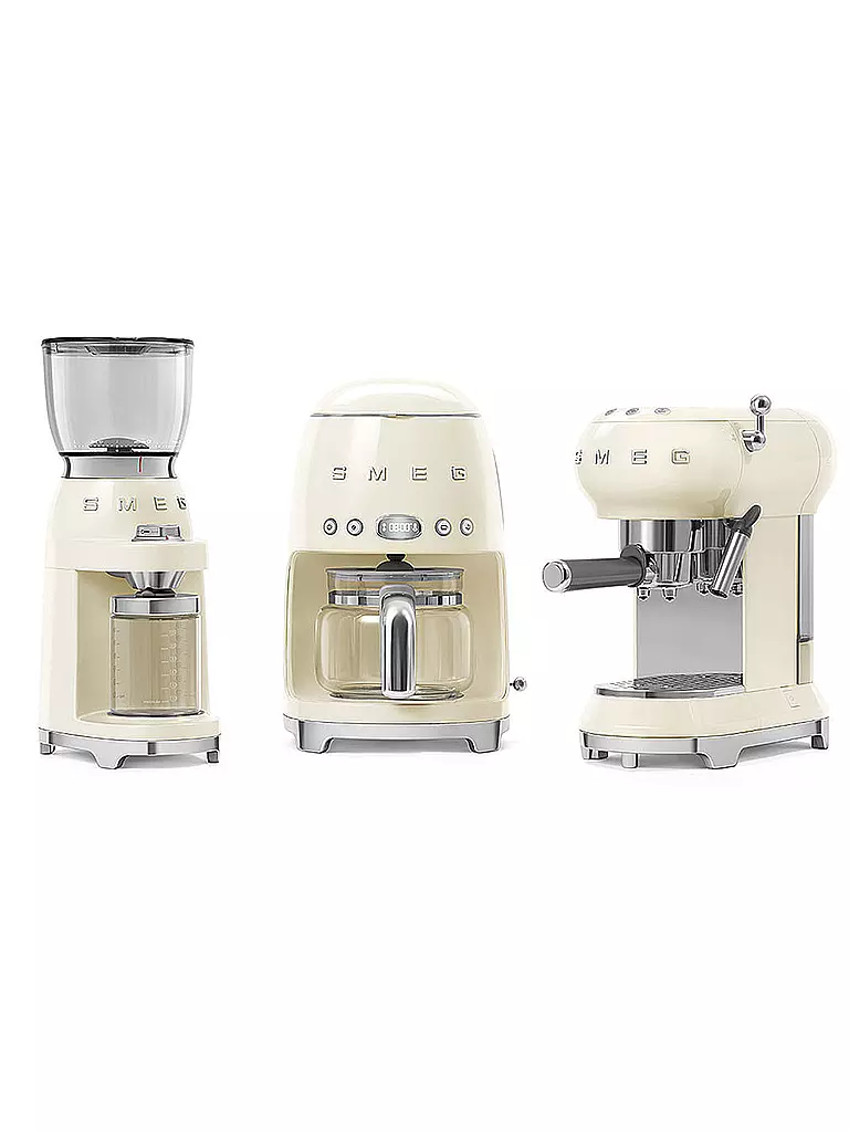 SMEG Kaffeemühle 50s Retro Style Creme CGF01CREU creme