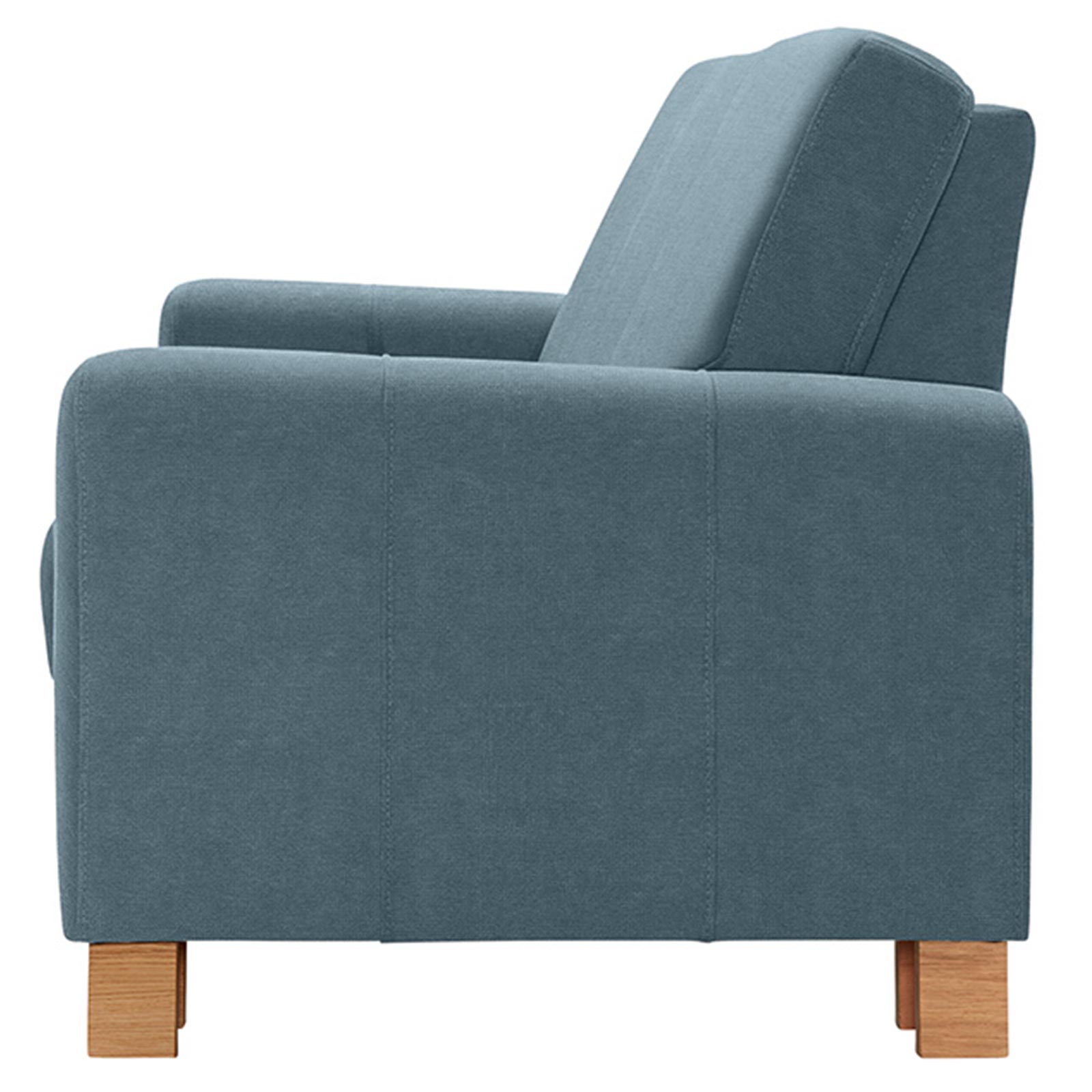 polsterpower 3-Sitzer-Sofa - Belle ice - Basismodell