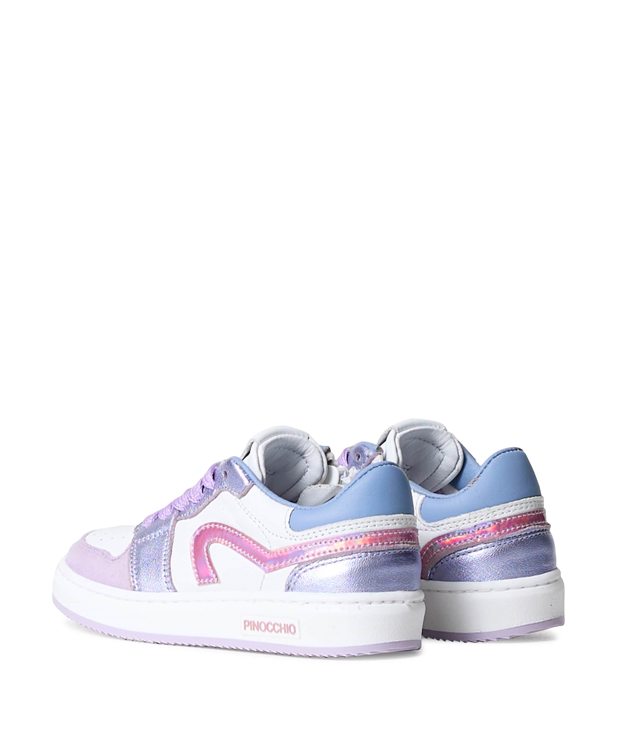 Pinocchio meisjes sneakers paars