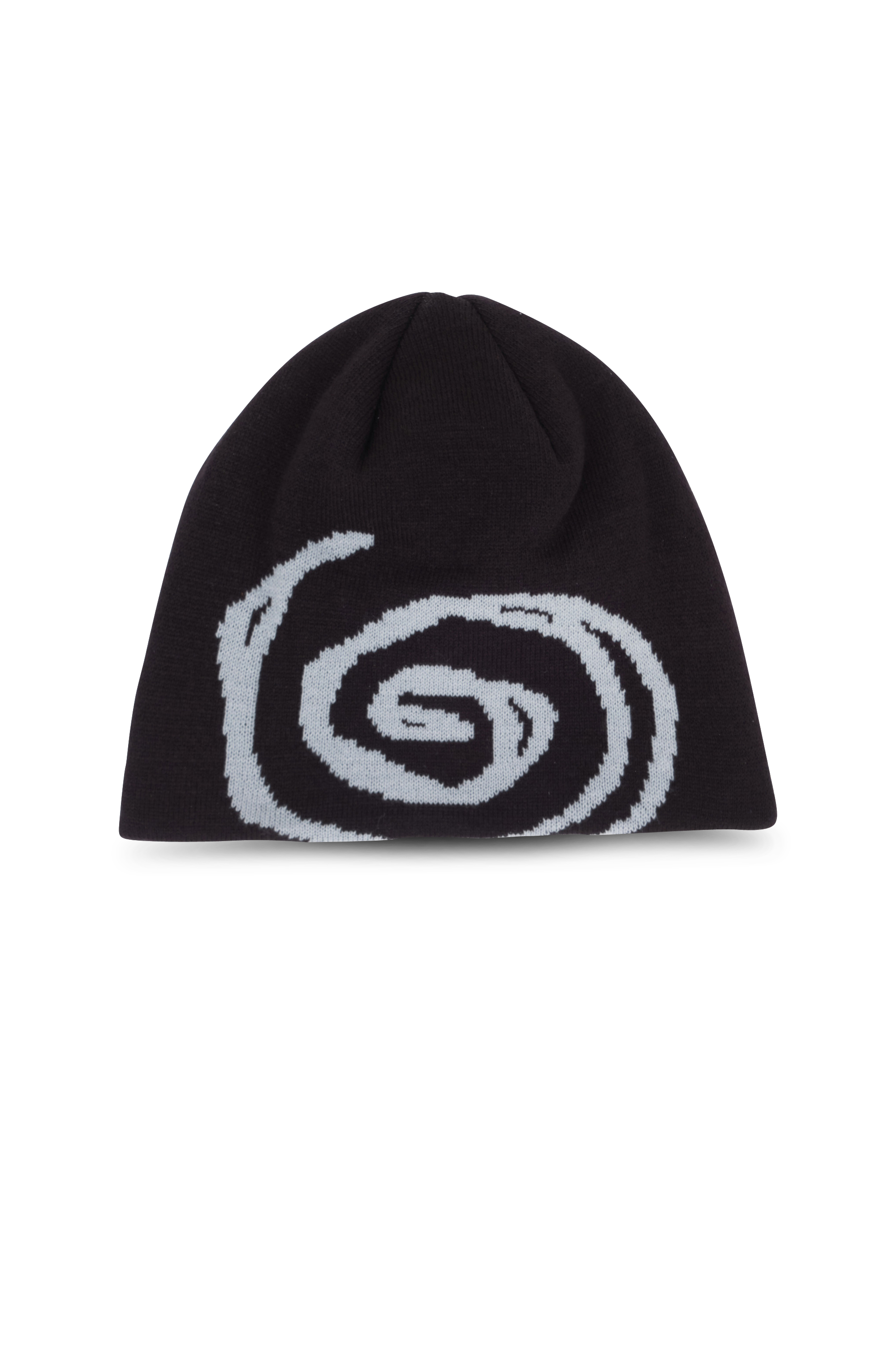 LOST MANAGEMENT CITIES Bonnet SPIRAL UNCUFFED  BEANIE Noir
