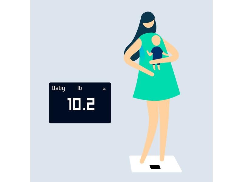 Withings Körperanalysewaage Body Weiss Diagnosewaage