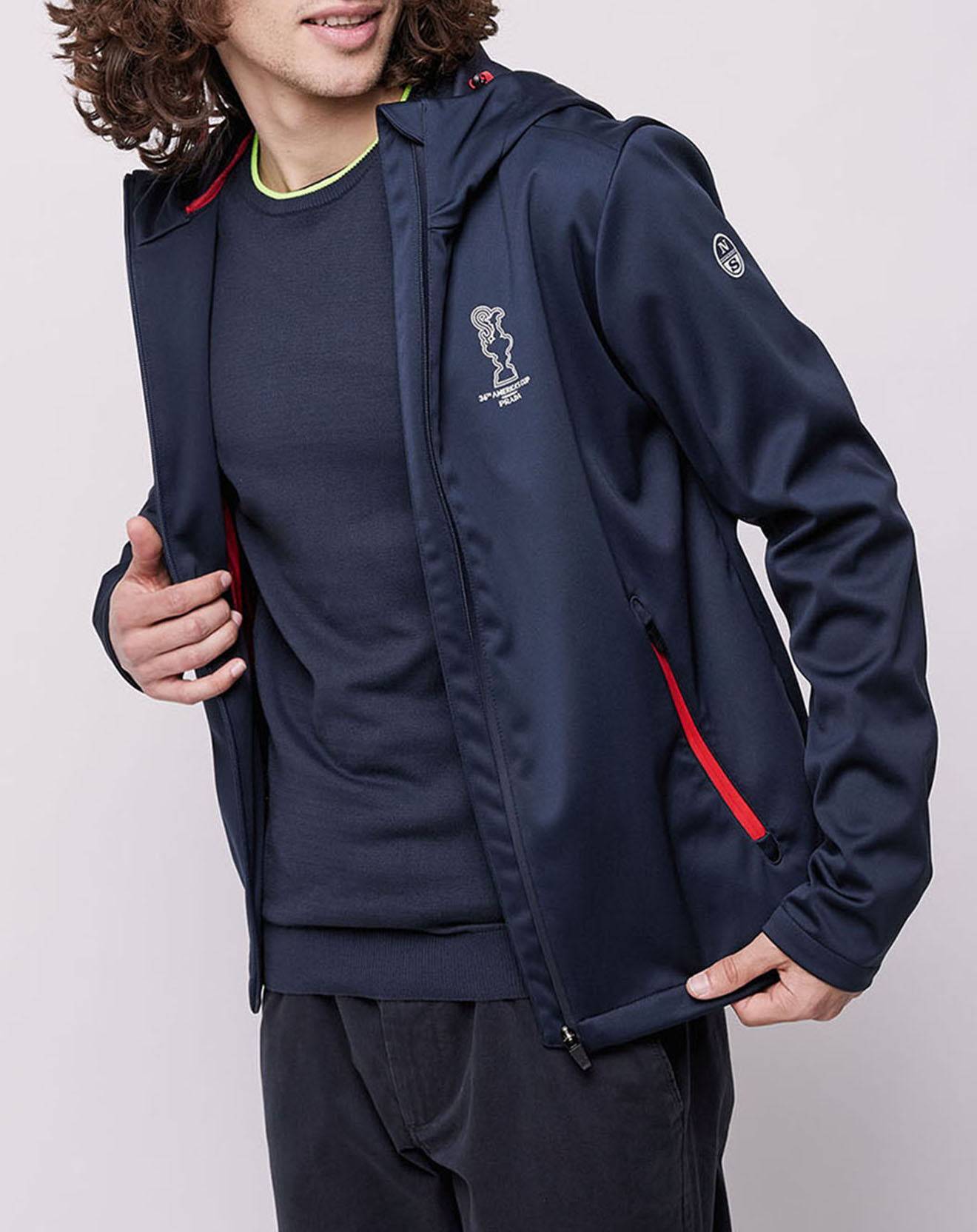 North Sails Veste San Diego Softshell bleu marine