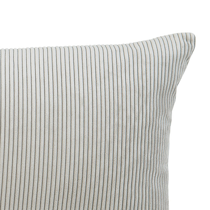Coussin GoodHome Carrington 30 x 50 cm gris