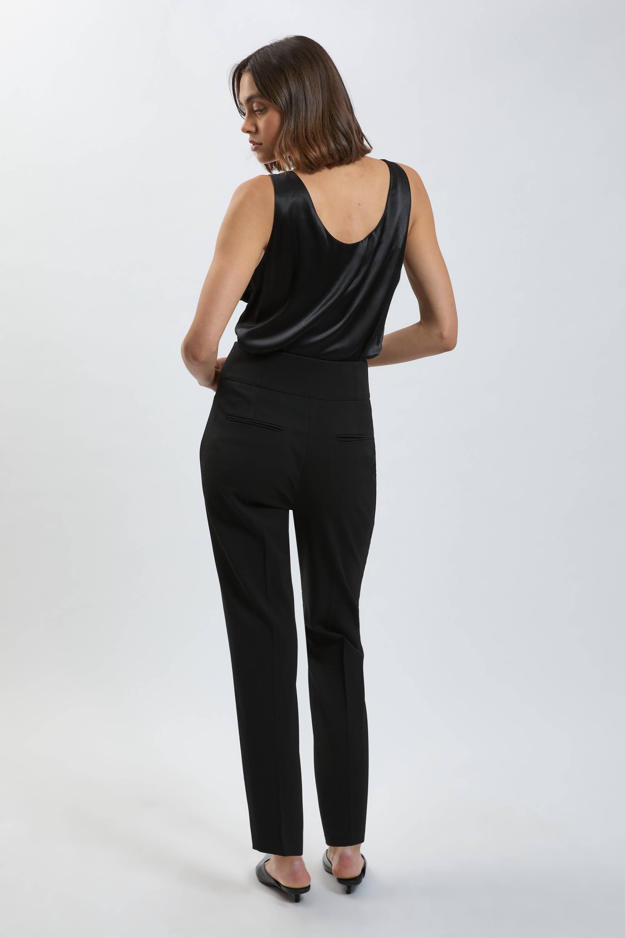 KarenMillen Pantalon Tailleur Petite Coupe Slim Fuselée