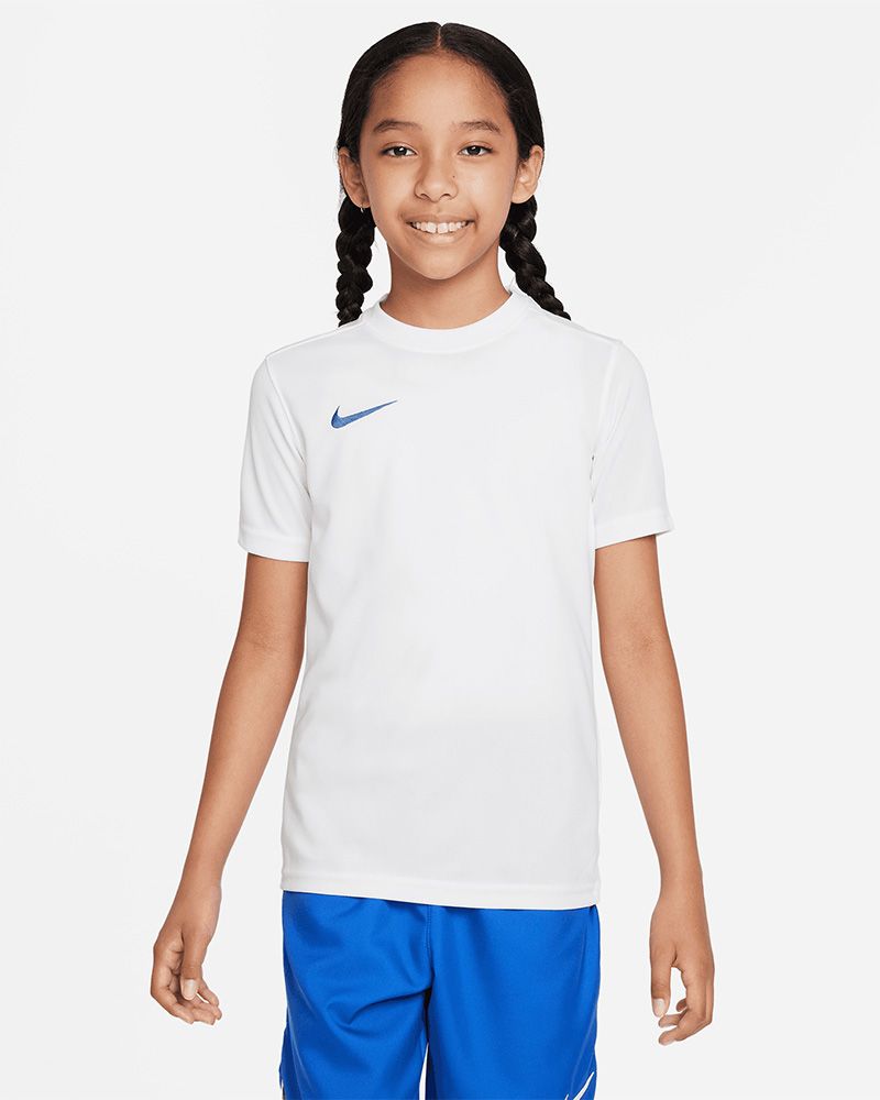 Maillot Nike Park VII Blanc & Bleu Royal pour enfant