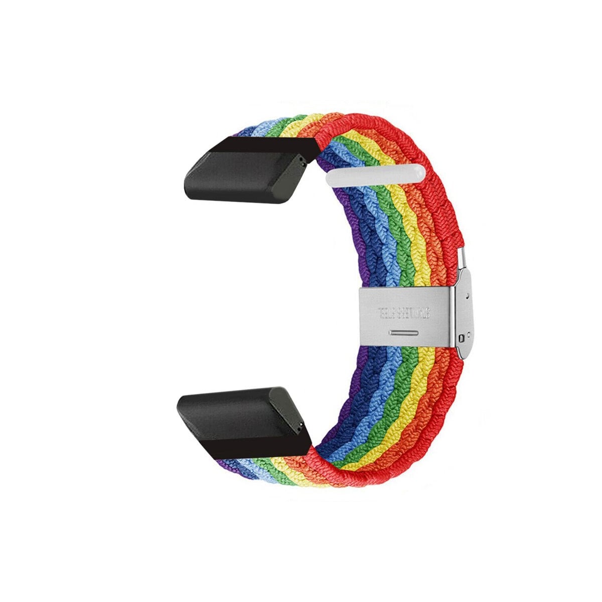 Flettet klokkereim Garmin Fenix 5X Plus - Pride