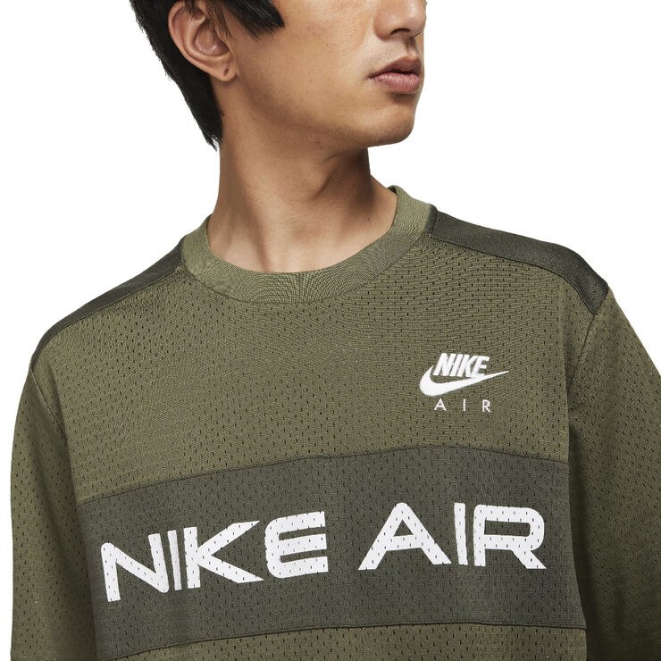 Nike sportswear air mesh t-shirt Green