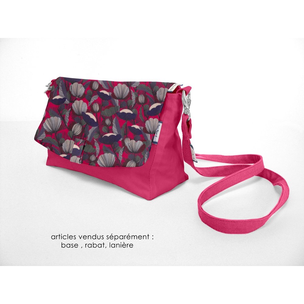 Rabat Sac Compagnon Pavot Fuchsia