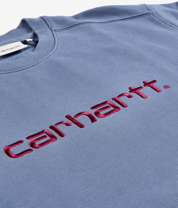 Carhartt WIP W' Basic Sweatshirt women (positano malbec) online kaufen | skatedeluxe