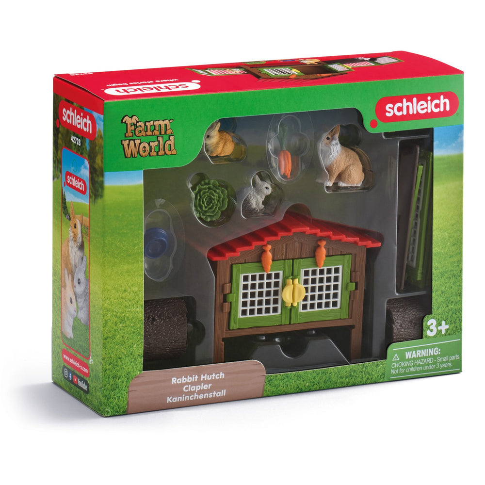 Køb Schleich Kaninbur Med 3 Kaniner