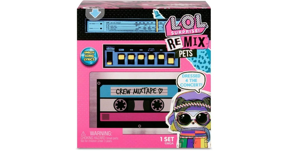 MGA EntertainmentL.O.L. Surprise! - Remix Pets Pop  (Assortiment product)
