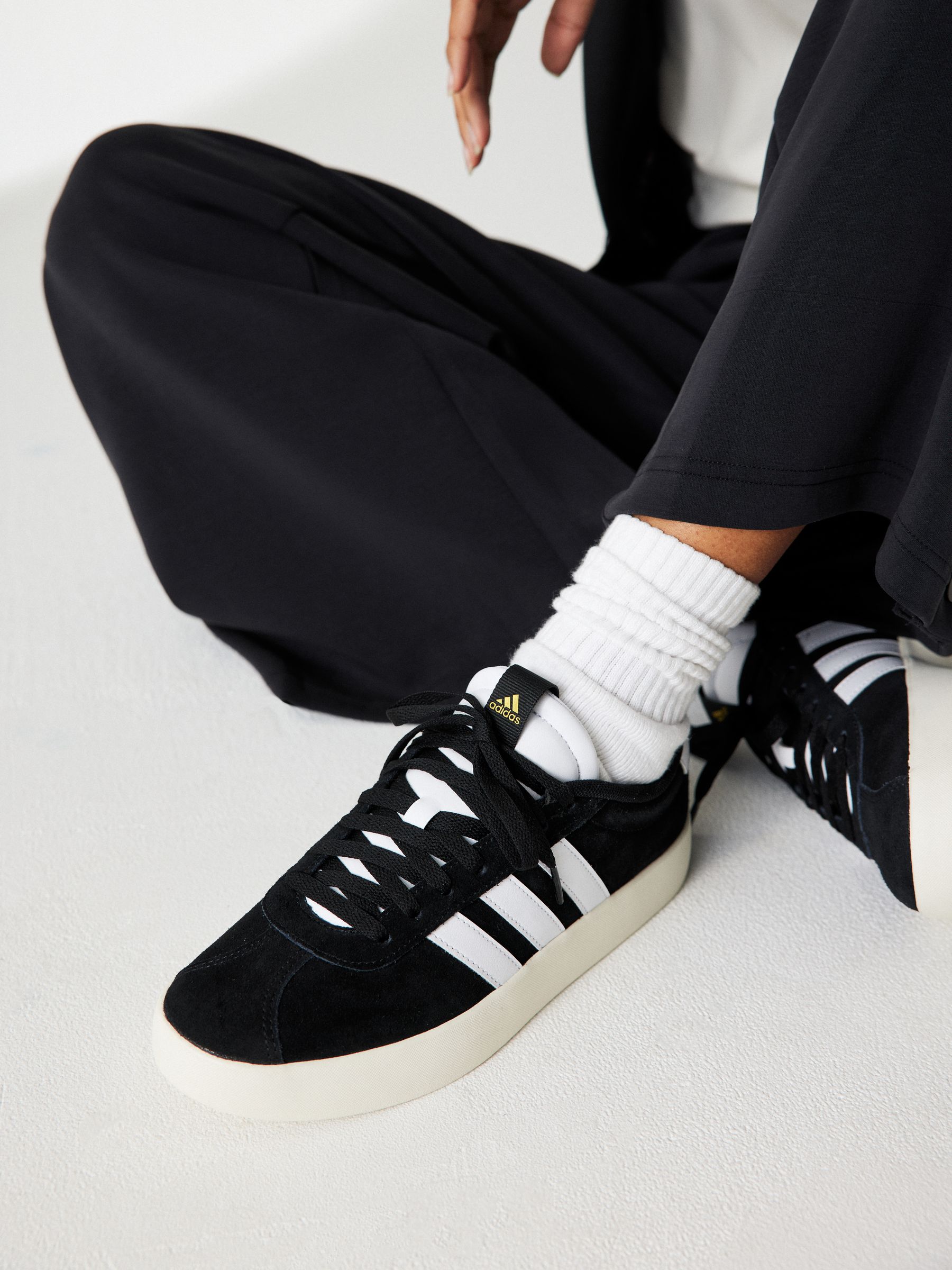Donkerzwart - adidas - Sneakers VL Court 3.0