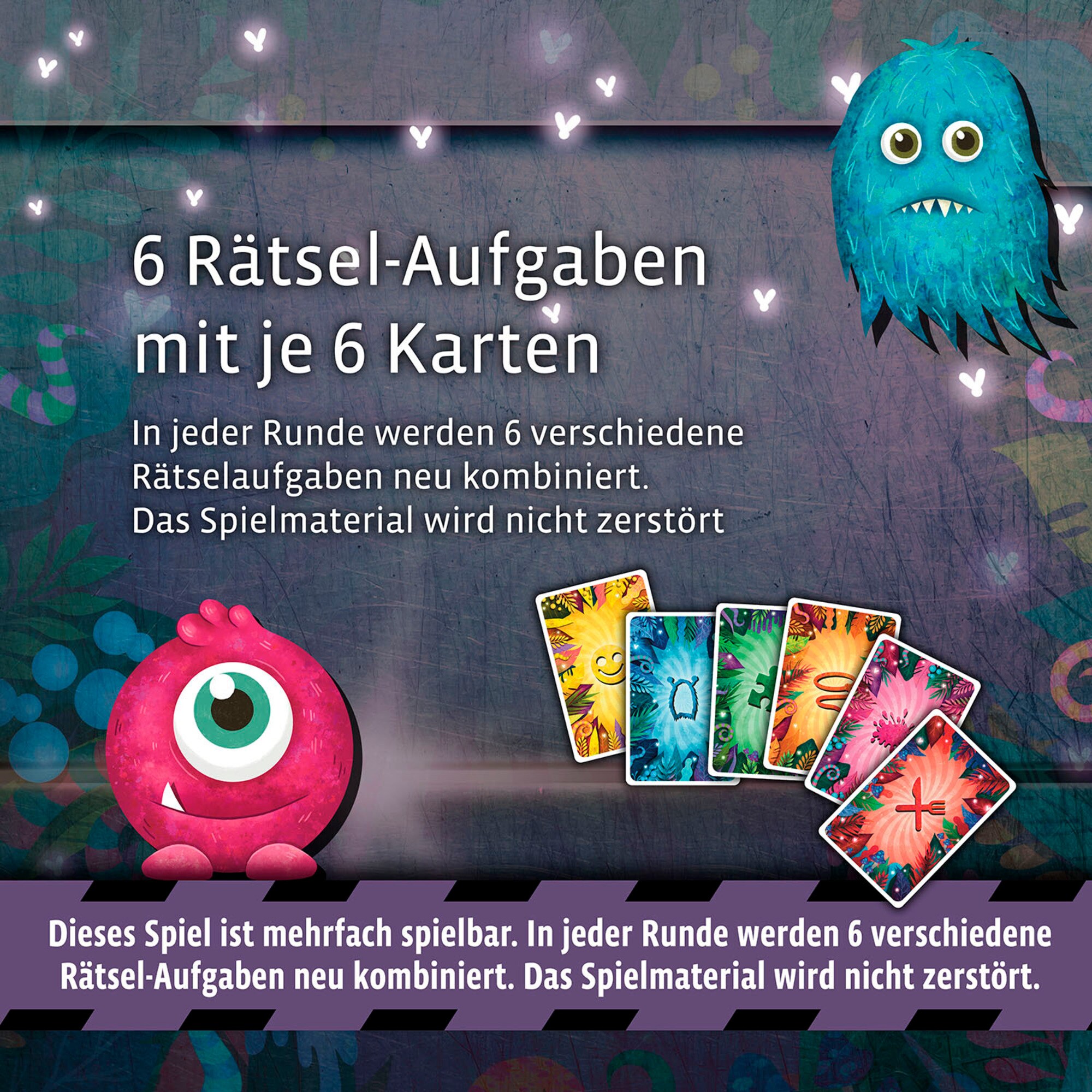 Kosmos Partyspiel EXIT - Das Spiel Kids: Monstermäßiger Rätselspaß