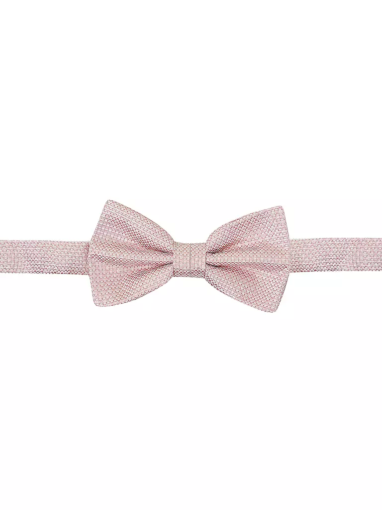 SEIDENFALTER Geschenkset - Fliege und Stecktuch  rosa