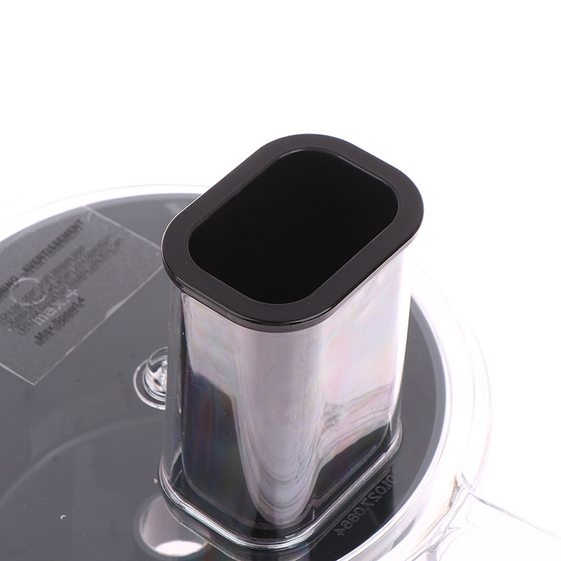 (25x22cm) Gemüse Schneider Zerkleinerungs Reibe für Thermomix TM5 / TM6 Küchenmaschine - Grau