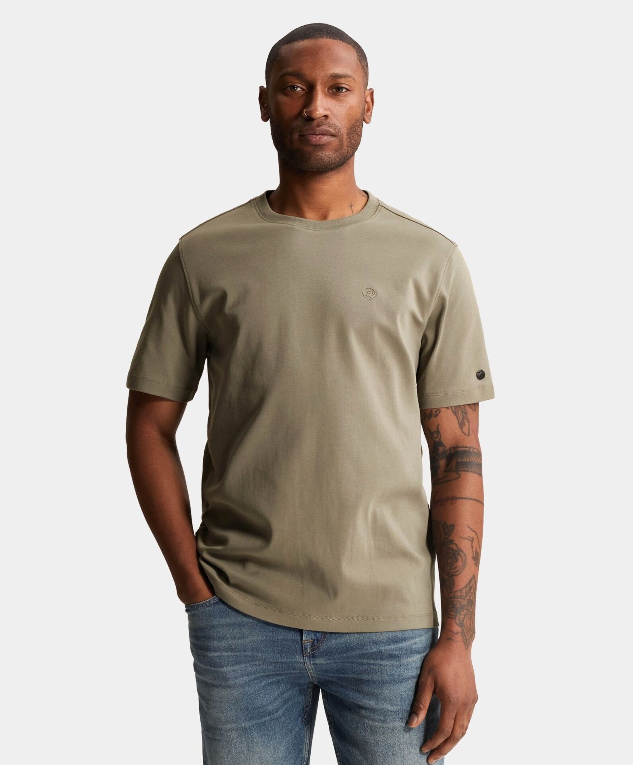 Cast Iron Heren T-shirt groen