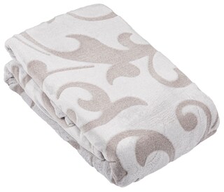 Wohndecke Rom 140x200cm silber