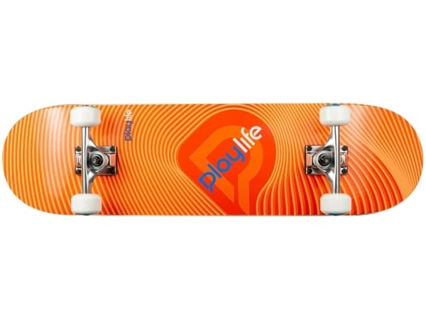Playlife Illusion Orange Skateboard