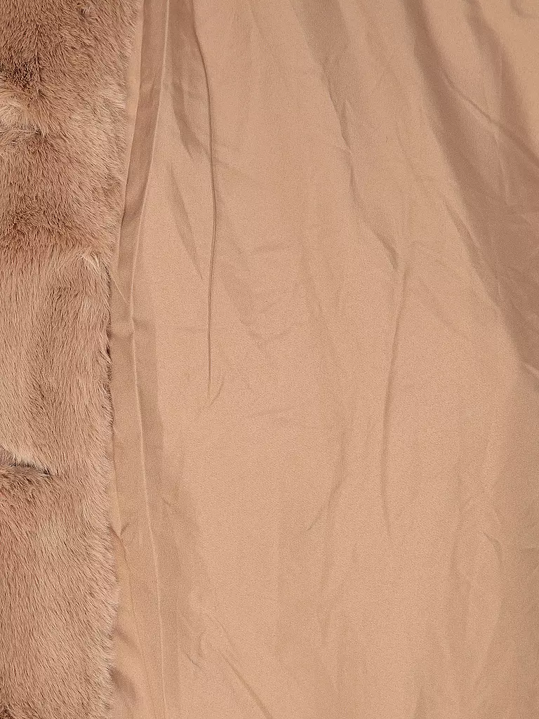 RINO&PELLE Mantel in Felloptik NONNA camel