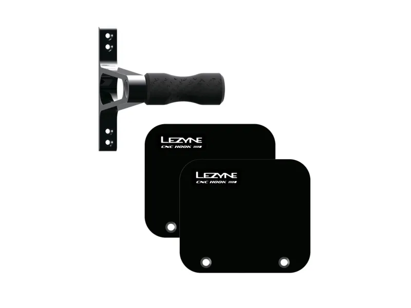 LEZYNE CNC ALLOY WHEEL HOOK BLACK (1-BS-CNCTH-V104) - Uni
