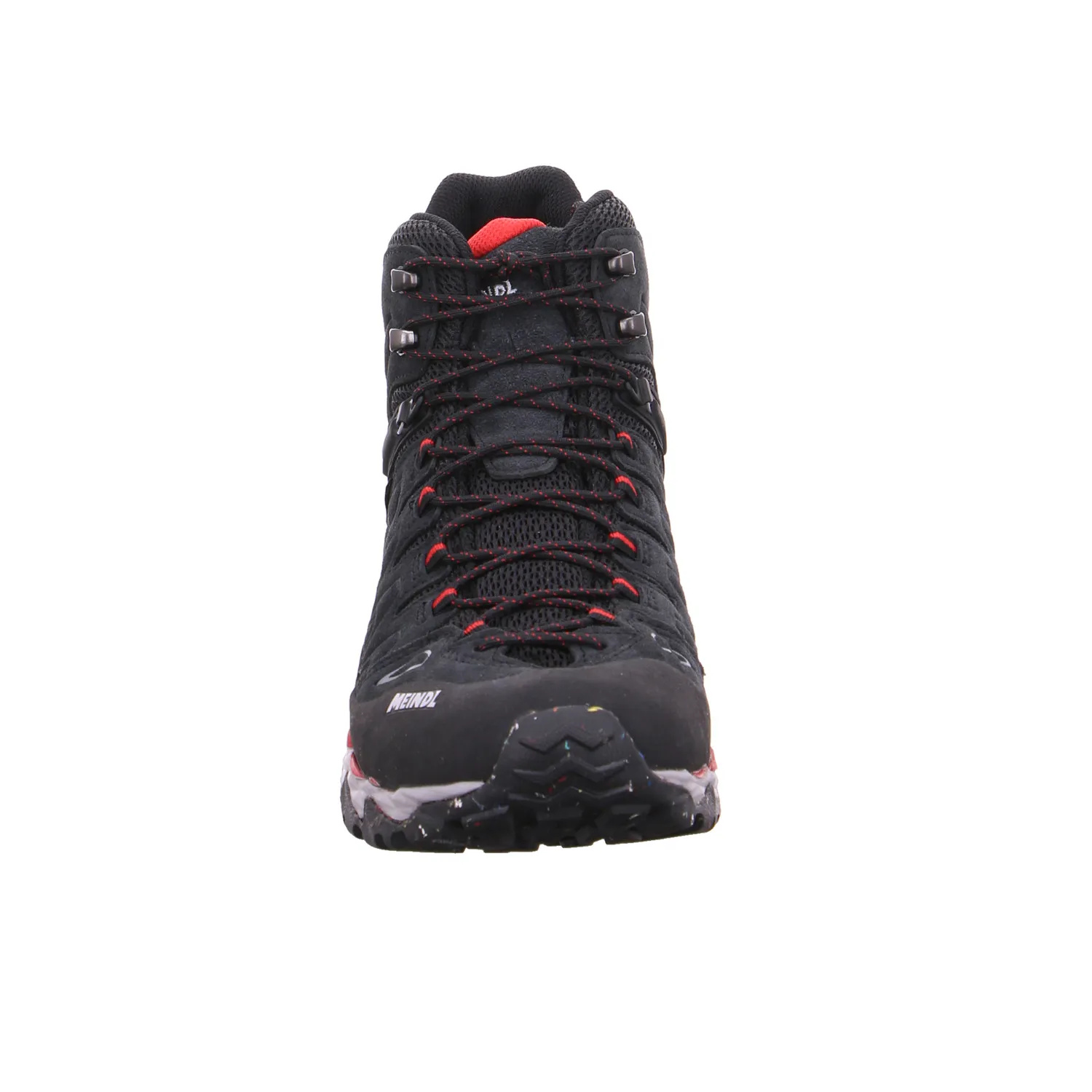 MEINDL Trekkingschuhe Schwarz Leder  Gore-Tex
