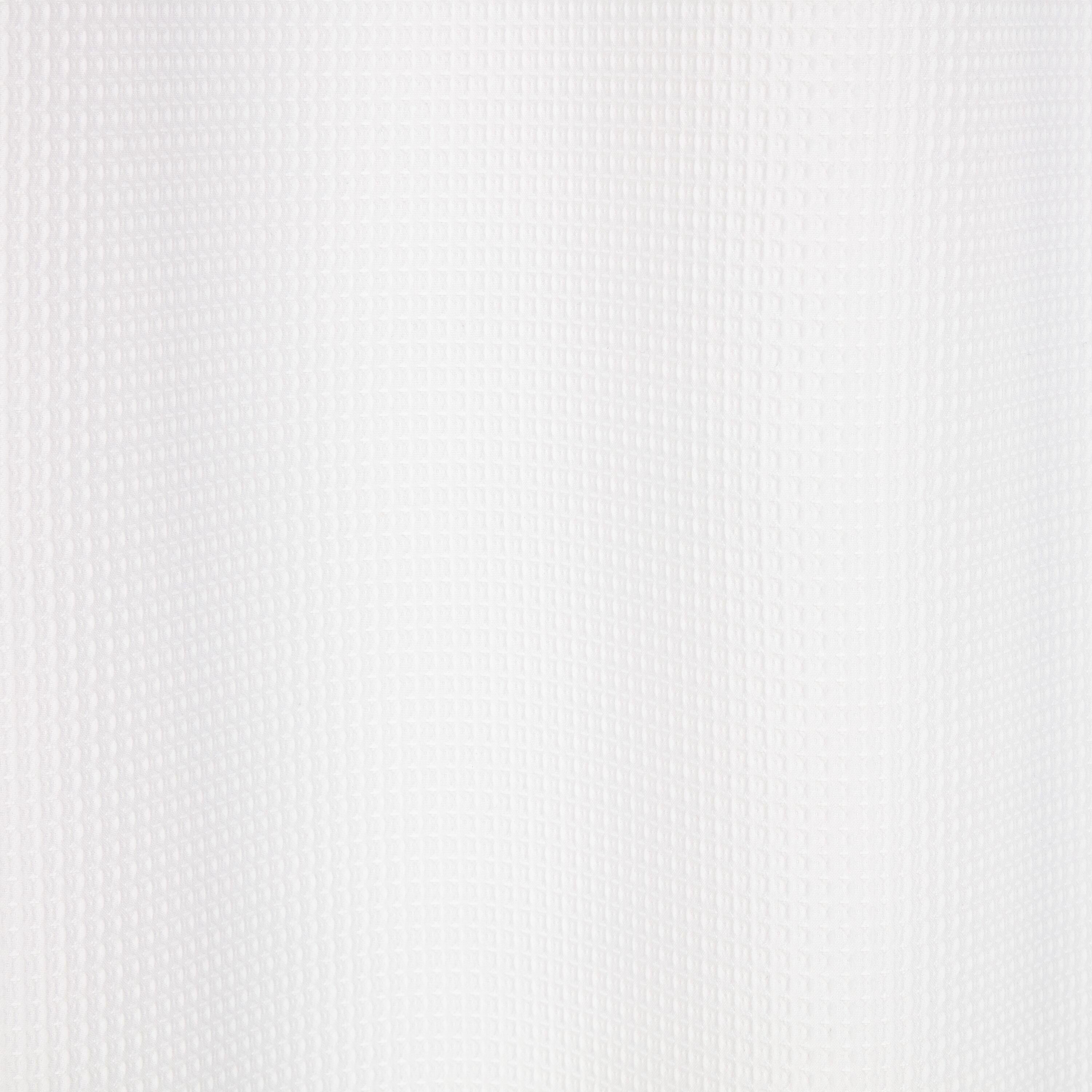 WAFFEL Duschvorhang - Weiss / B: 180.0 cm x H: 200.0 cm