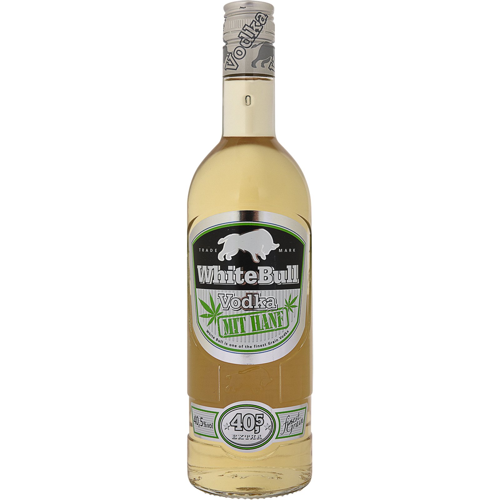 White Bull Vodka mit Hanf 70 cl 40.5% vol.