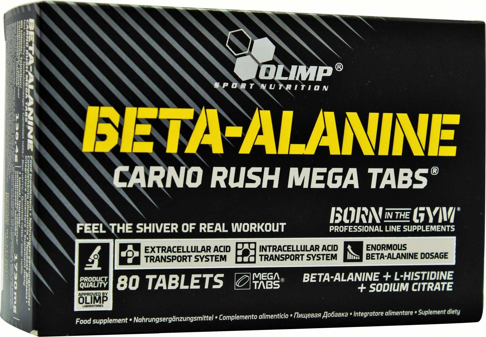 Olimp Beta-Alanina Carno Rush 80 comprimidos