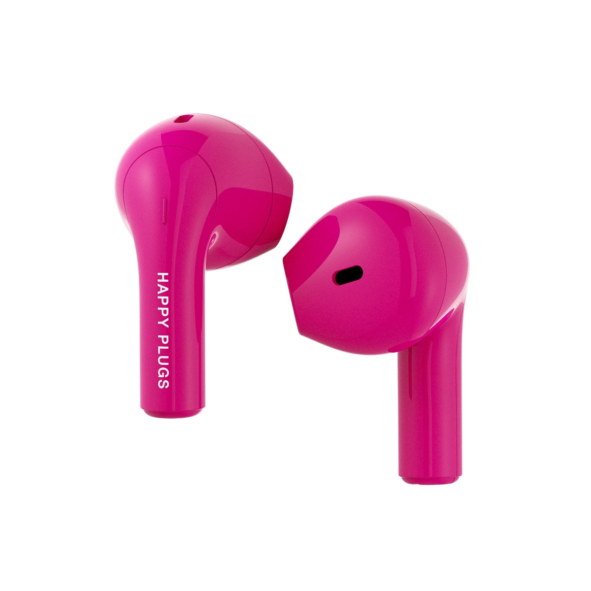 Happy Plugs Joy helt trådløse in-ear hodetelefoner (cerise)