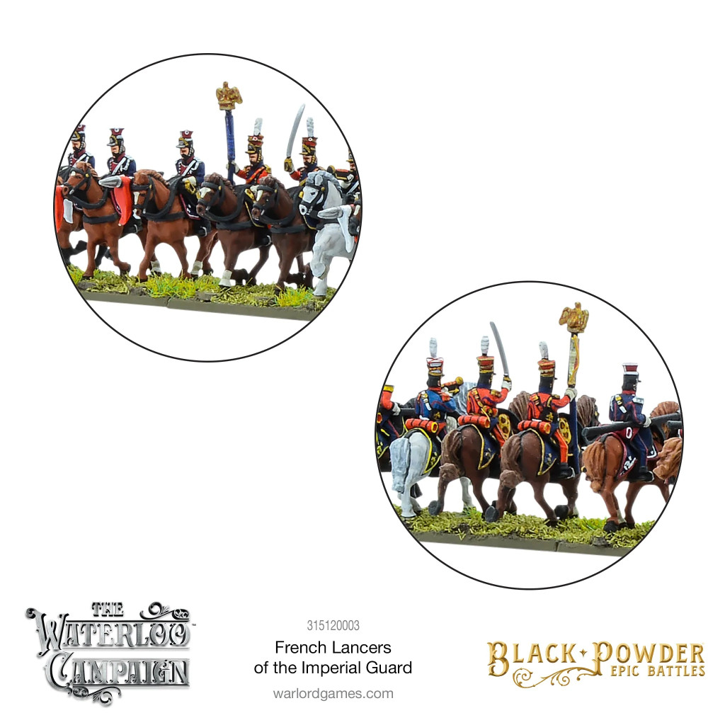 Black Powder - Epic Battles: Waterloo - French Lancers of the Imperium