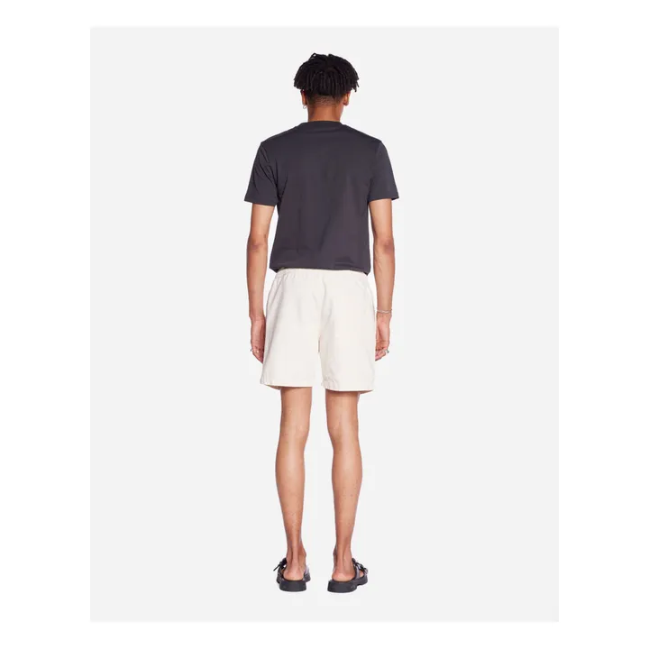 Olow Short Brodé Bodhi Coton Bio | Ecru