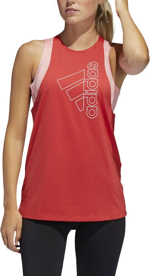 adidas Badge Of Sport Tank Top Rød