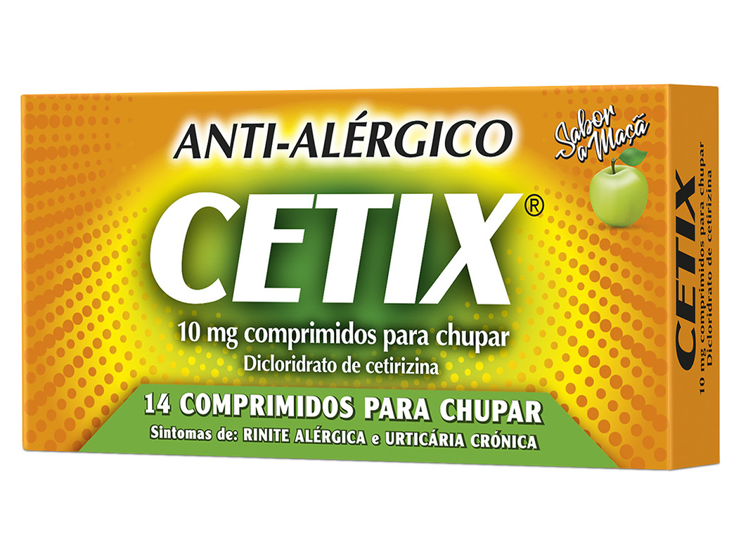 COMPRIMIDOS CETIX CETIRIZINA 14UN