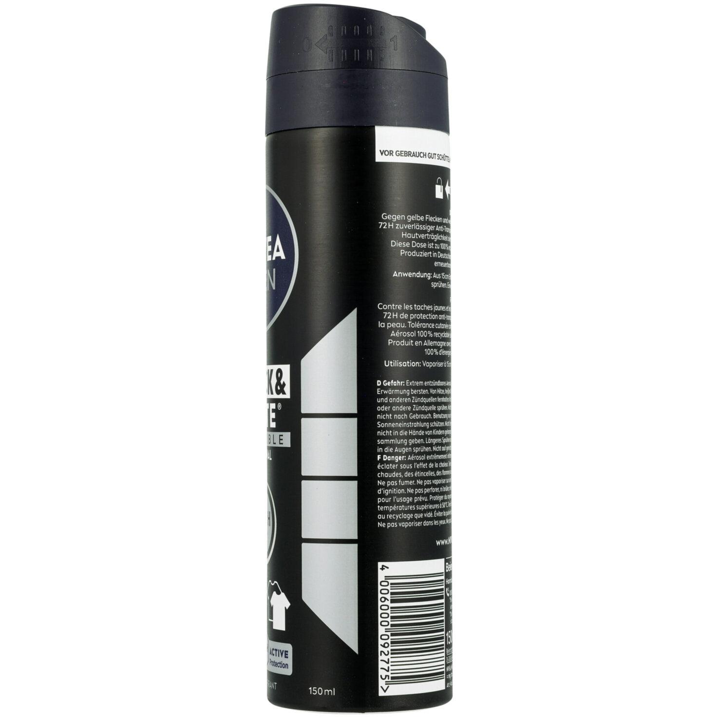 Nivea Deo Black & White Invisible Original Spray Male