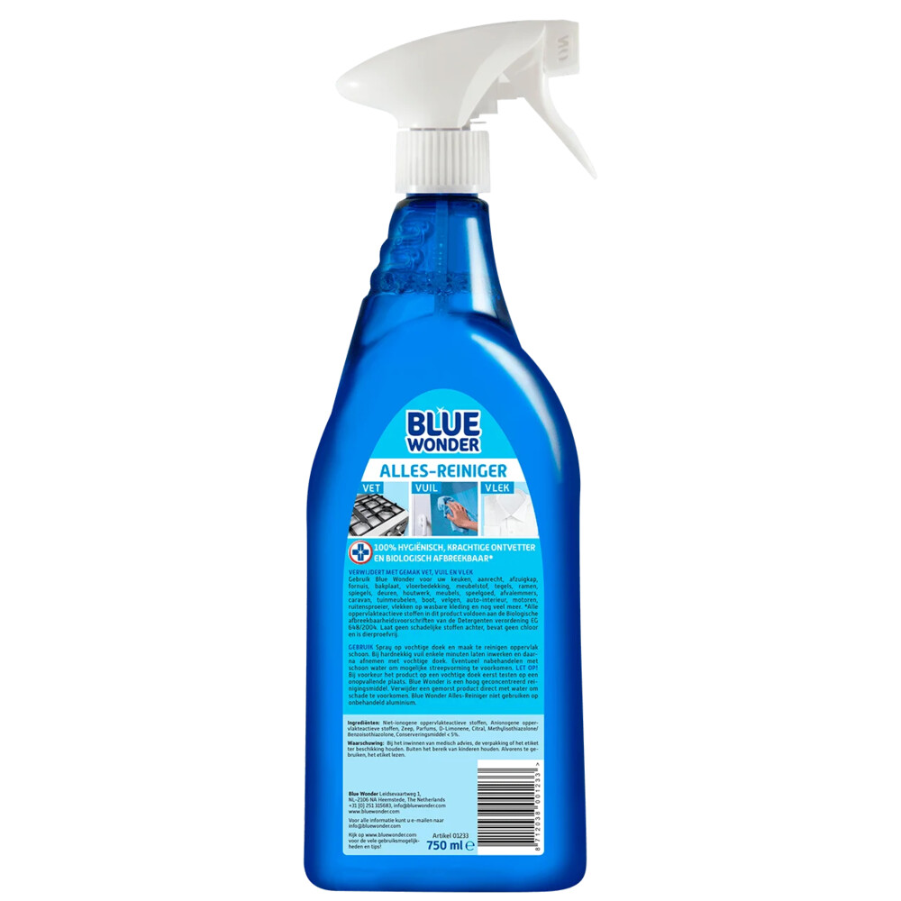 Blue Wonder Allesreiniger Spray 750 ml