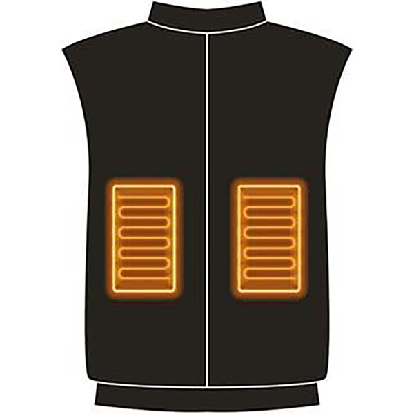 Harisson - Gilet chauffant Active Heat Noir