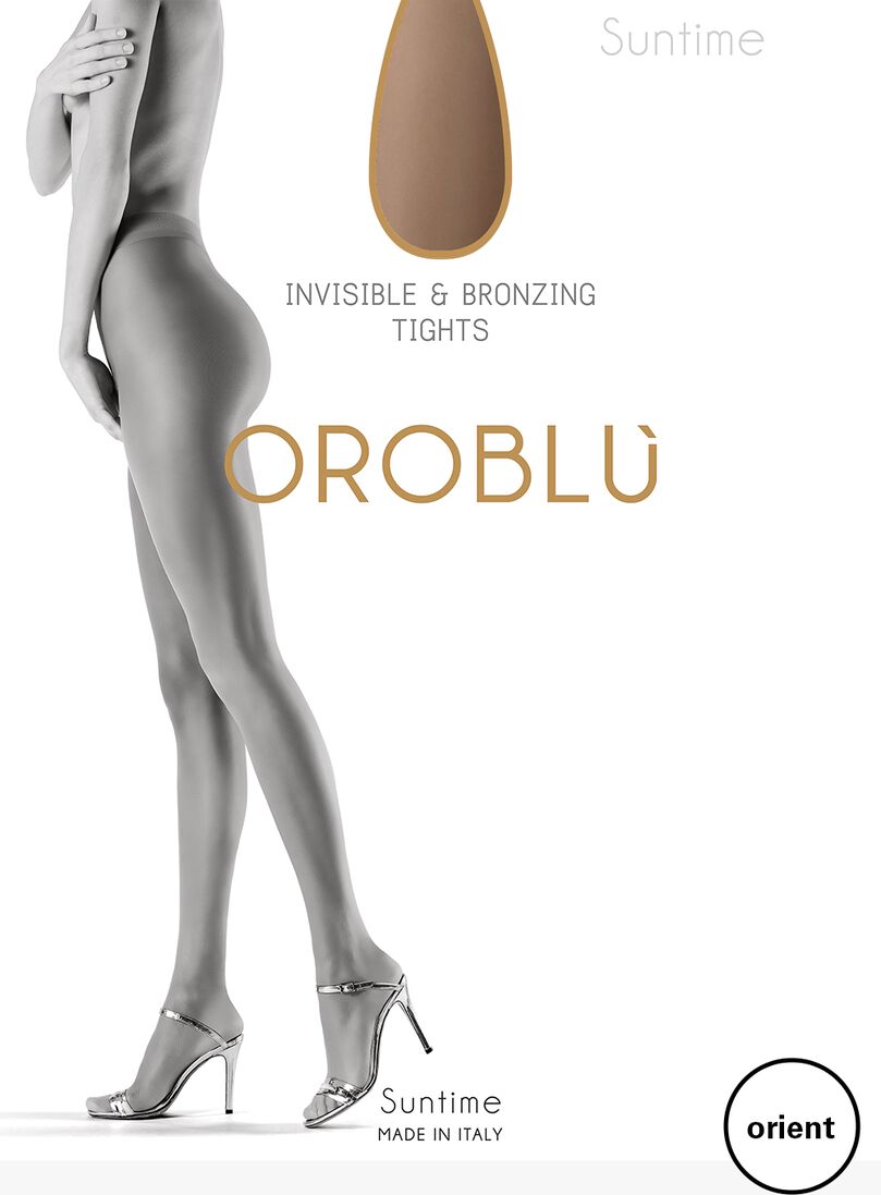 bruine oroblu panty's magie 20