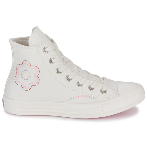 Converse - CHUCK TAYLOR ALL STAR HI - Blanc / Multicolore