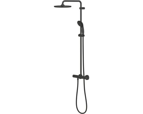 Douchekolom incl. thermostaat GROHE Vitalio Start 250 zwart 266772430