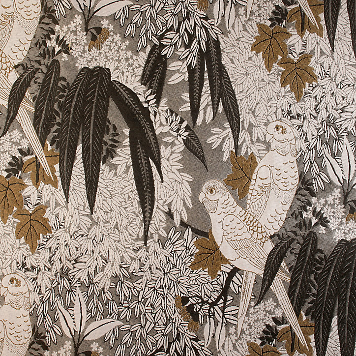 Rideau perruche en polyester Linder L.140 x H.260 cm lin naturel