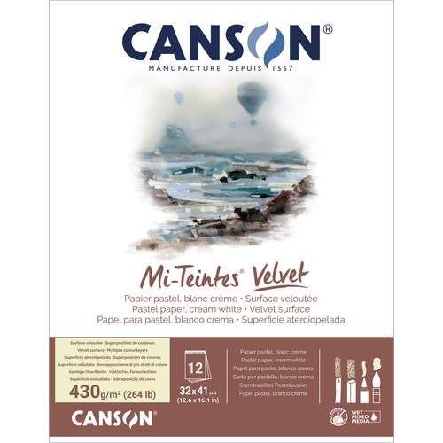 CANSON® Mi-Teintes® Velvet Pastellblock