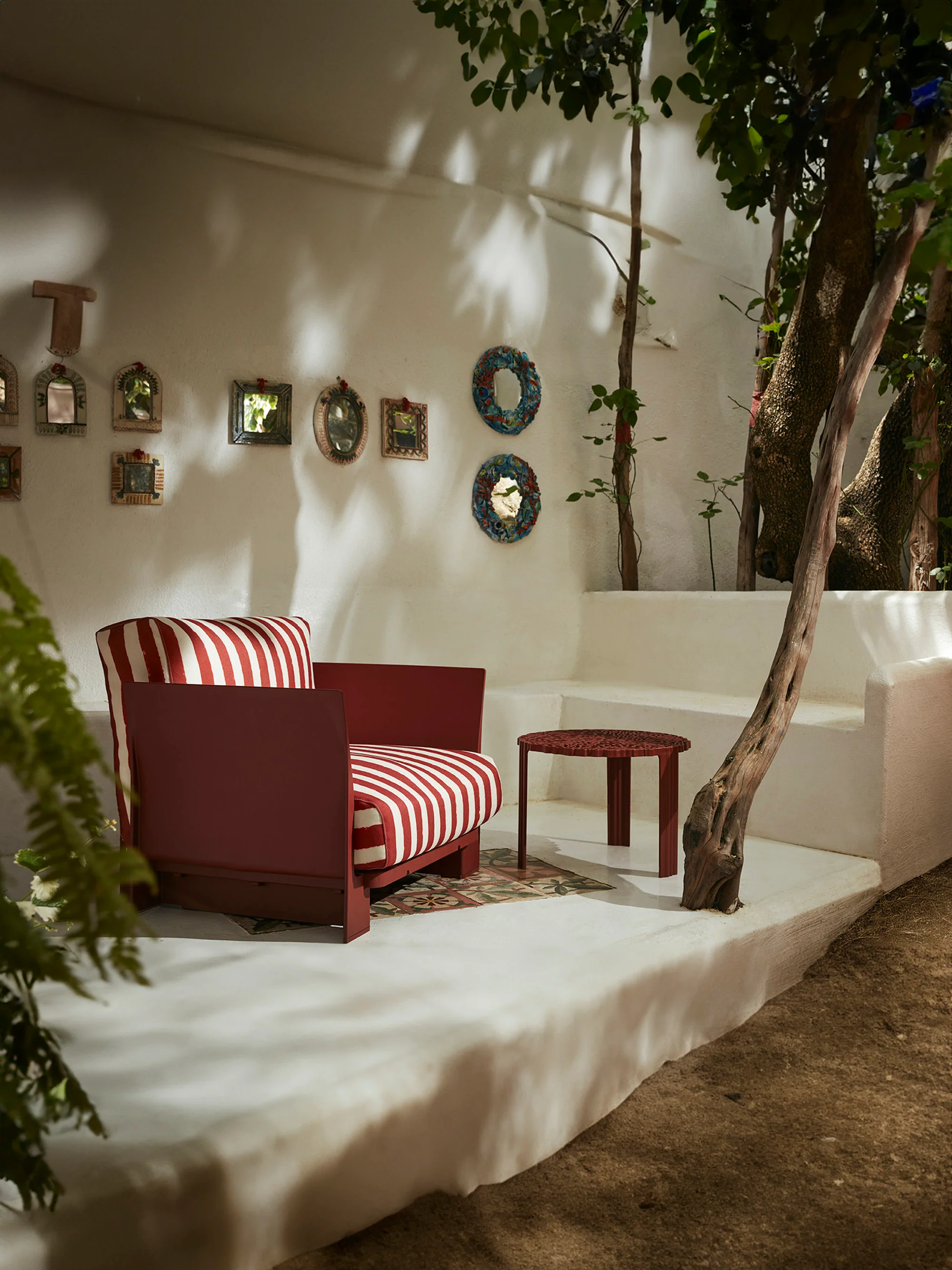 Ronde tuintafel T-Table