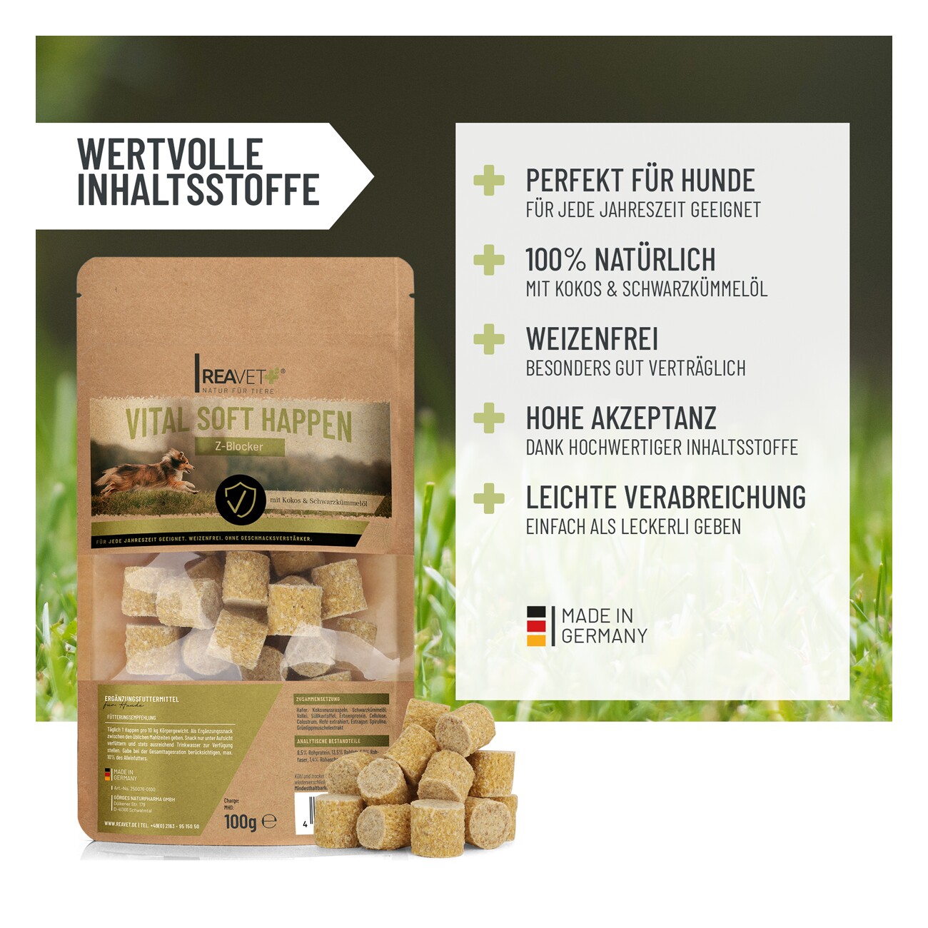 REAVET Vital Soft Happen - Z-Blocker 100g