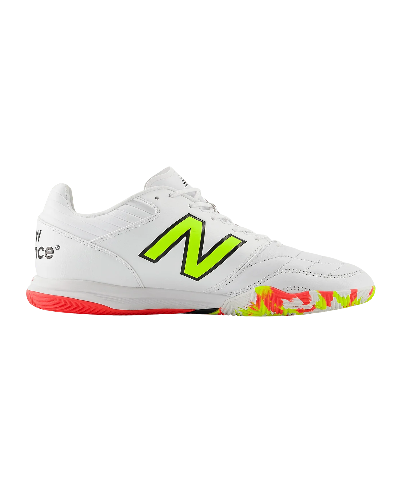 New Balance 442 Pro V2 IN Flash Point Weiss FIB2