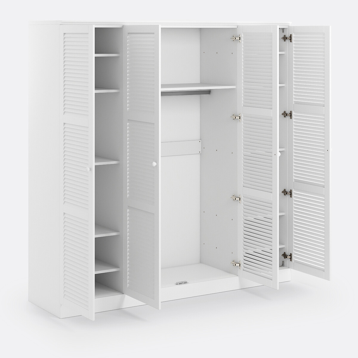 SO'HOME<br>Guarda-roupa de 4 portas, Prefeito