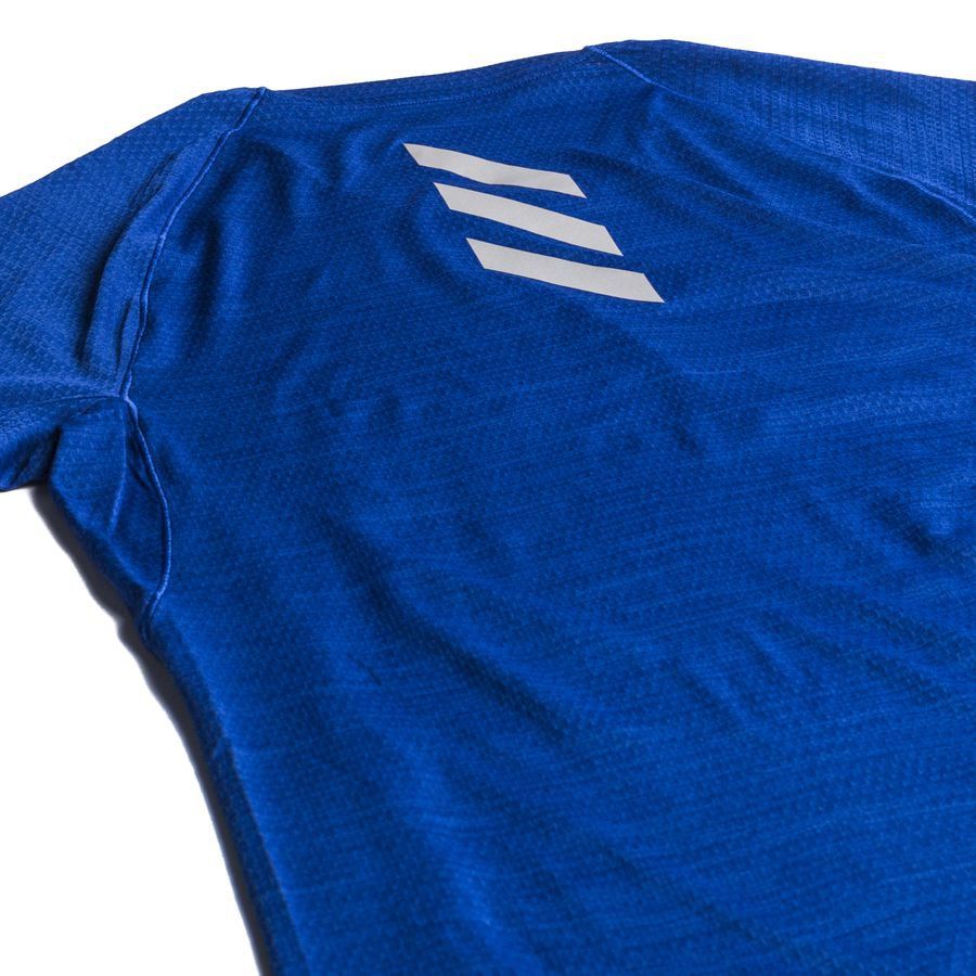 adidas T-shirt Running Runner - Bleu/Blanc