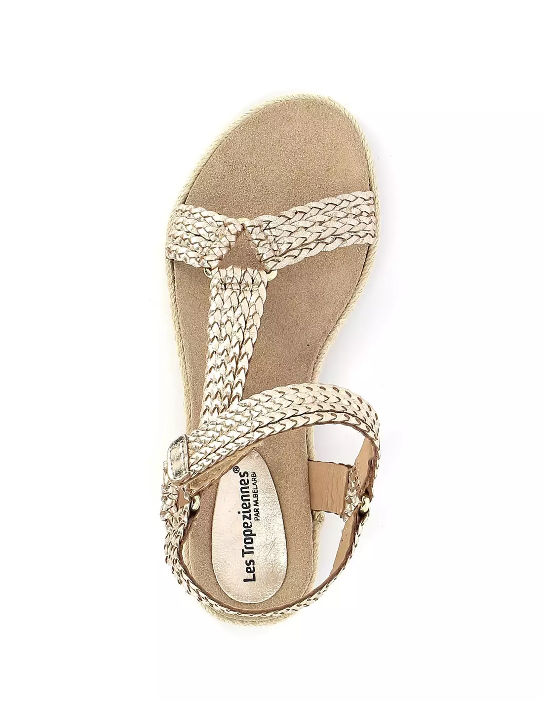 LES TROPEZIENNES HIPSTER - Sandales & nu-pieds Or