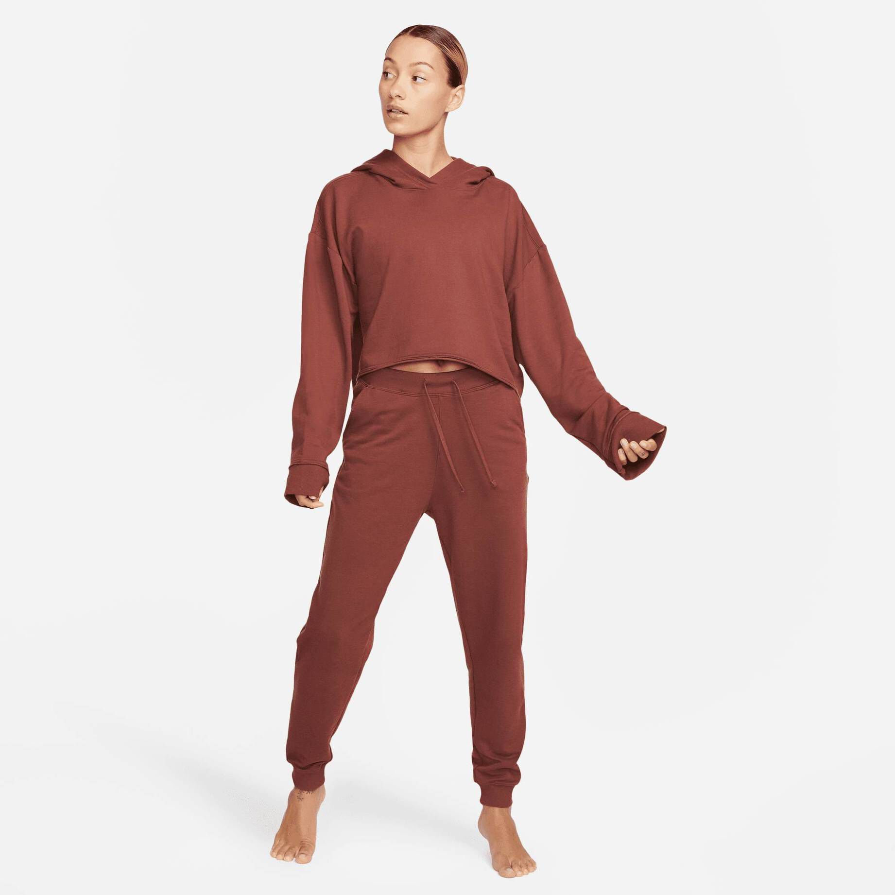 Nike| Damen Hoodie YOGA LUXE