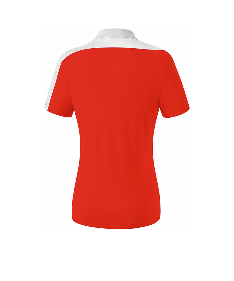 Erima Club 1900 2.0 Poloshirt Damen Rot Weiss